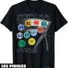 T-Shirt Annee 80 Vignettes Auto France Voiture Temps