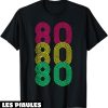 T-Shirt Annee 80 Vintage Cadeau Pour La Fete Costumee