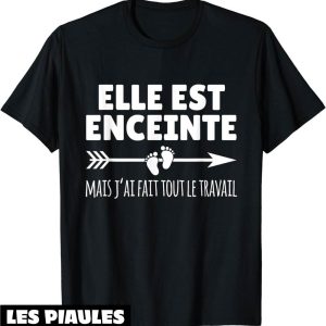 T-Shirt Annonce Grossesse Nouveau Bientot Papa Futur Pere