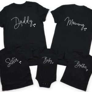 T Shirt Assorti Famille