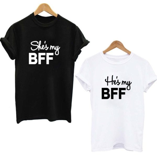 T-Shirt BFF pour 2 Amies