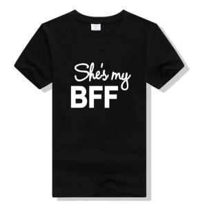 T-Shirt BFF pour 2 Amies
