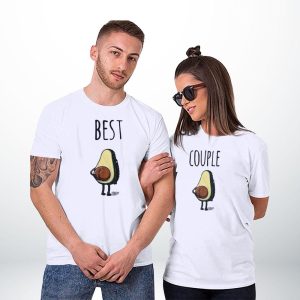 T-Shirt Best Couple (Avocat)