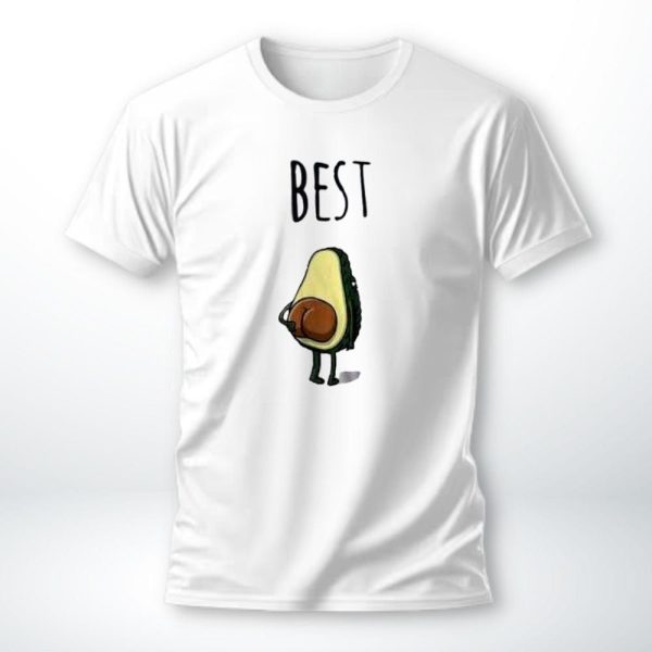 T-Shirt Best Couple (Avocat)