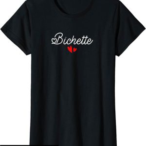 T-Shirt Bichette Cadeau Surnom D’amour Saint Valentin T-Shirt Bichette Cadeau Surnom D’amour Saint Valentin