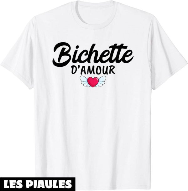 T-Shirt Bichette D’amour Cadeau Pour Fille Femme Mignonne