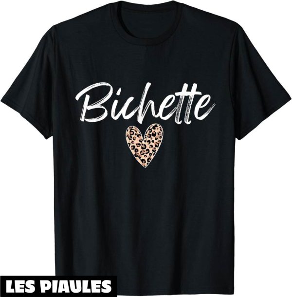 T-Shirt Bichette Surnom Cadeau Fille Couple Saint-Valentin