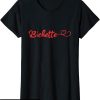 T-Shirt Bichette Surnom Copine Mignonne Femme Biche Couple