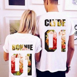 T Shirt Bonnie and Clyde Couple T Shirt Bonnie and Clyde Couple