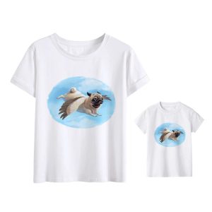 T Shirt Bouledogue Enfant Papa