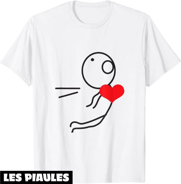 T-Shirt Couple Amoureux Assortis Amour Love Droite