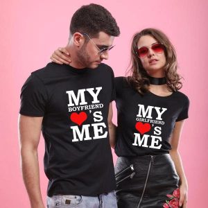 T Shirt Couple Amoureux Grand Coeur T Shirt Couple Amoureux Grand Coeur