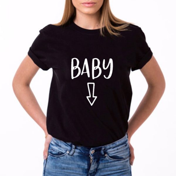 T-Shirt Couple Baby Beer