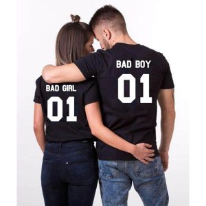 T Shirt Couple Bad Boy Bad Girl 3 T Shirt Couple Bad Boy Bad Girl 4