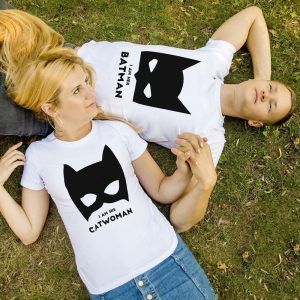 T Shirt Couple Batman Catwoman T Shirt Couple Batman Catwoman