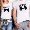 T Shirt Couple Beauty and The Beast