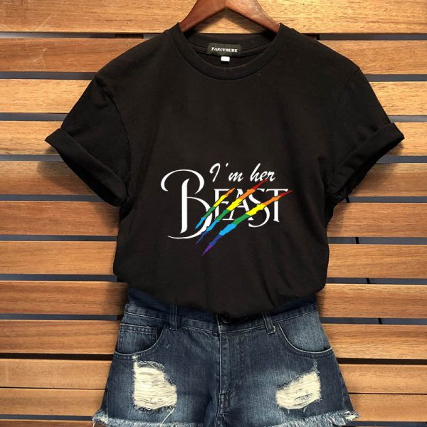 T Shirt Couple Beauty and The Beast LGBT