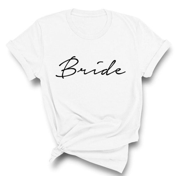 T Shirt Couple Bride and Groom Shirts