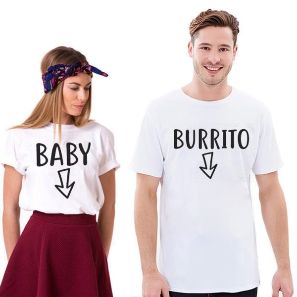 T-Shirt Couple Burritos