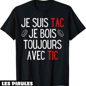 T-Shirt Couple Drole Je Suis Tac Deguisement 2 Personnes