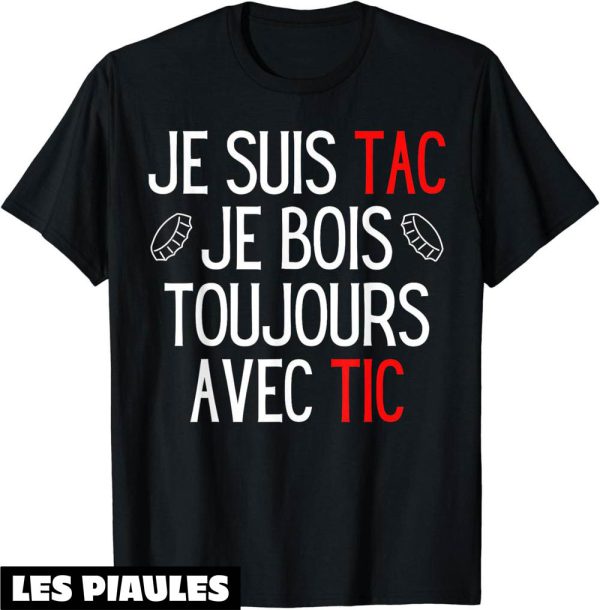 T-Shirt Couple Drole Je Suis Tac Deguisement 2 Personnes