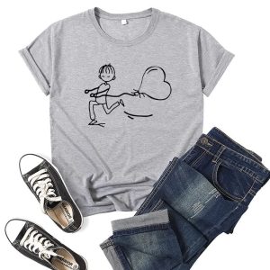 T Shirt Couple Garcon Fille Coeur 7 T Shirt Couple Garcon Fille Coeur 7