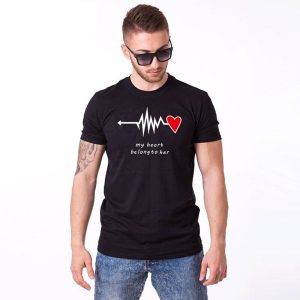 T Shirt Couple Heartbeat 8