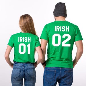 T Shirt Couple Irish
