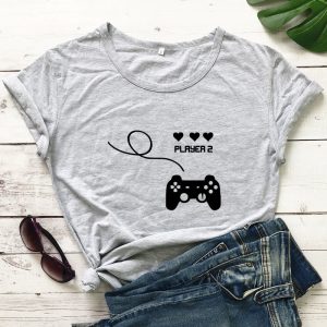 T Shirt Couple Jeux 4