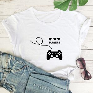 T Shirt Couple Jeux 6