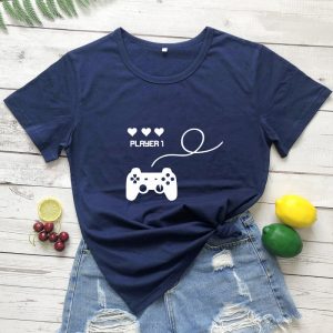 T Shirt Couple Jeux 7
