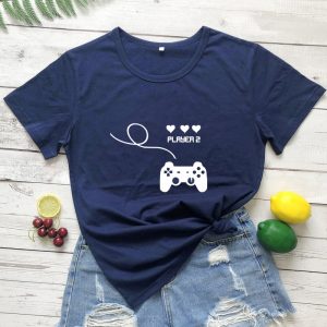 T Shirt Couple Jeux 8