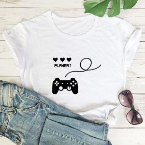 T Shirt Couple Jeux 9