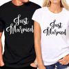 T-Shirt Couple Just Married