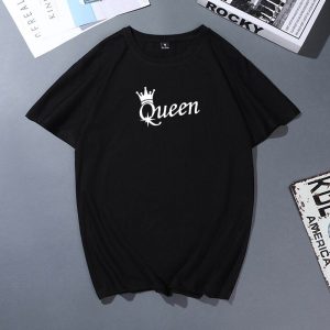 T Shirt Couple King Queen Disney 17
