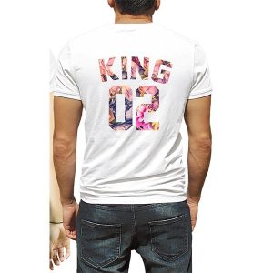 T Shirt Couple King et Queen Roses 3 T Shirt Couple King et Queen Roses 4