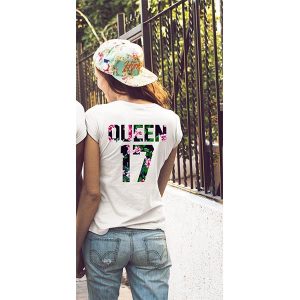 T Shirt Couple King et Queen Roses 6 T Shirt Couple King et Queen Roses 7