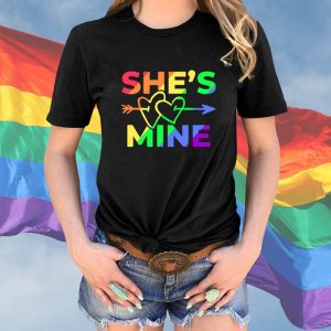 T Shirt Couple LGBT Femme Possessive