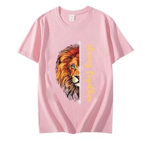 T Shirt Couple Lion 3 T Shirt Couple Lion 2