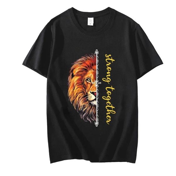 T Shirt Couple Lion