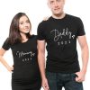 T Shirt Couple Maman Papa