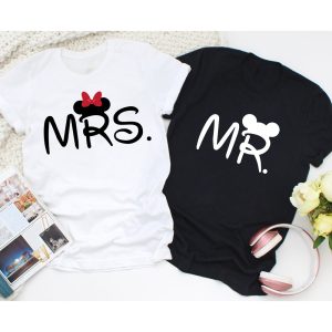 T-Shirt Couple Mr And Mrs Disney
