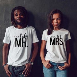 T Shirt Couple Mr Lucky