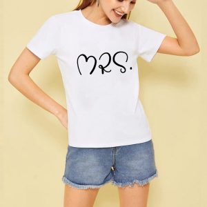 T-Shirt Couple Mr & Mrs