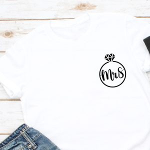T Shirt Couple Mr and Mrs Wedding 3