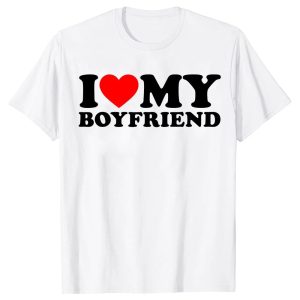 T Shirt Couple Noir et Blanc 1
