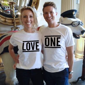 T Shirt Couple One Love