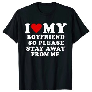 T Shirt Couple Petit Ami 1
