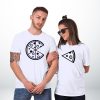 T-Shirt Couple Pizza