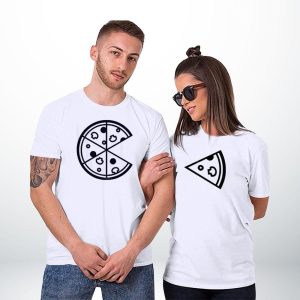 T Shirt Couple Pizza 1